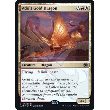 Adult Gold Dragon