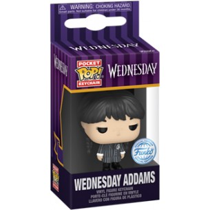 Funko Pop Keychain - Wednesday Addams - Wednesday (Special Edition)