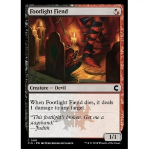 Footlight Fiend