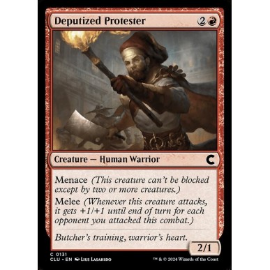 Deputized Protester