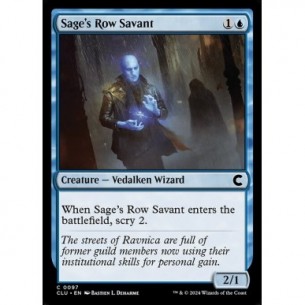 Sage's Row Savant