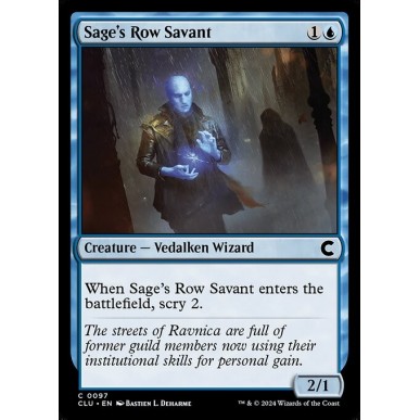 Sage's Row Savant