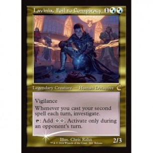 Lavinia, Foil to Conspiracy
