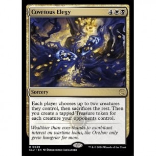 Covetous Elegy