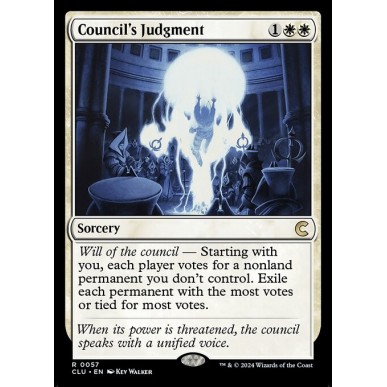 Council's Judgment