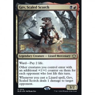 Gev, Scaled Scorch