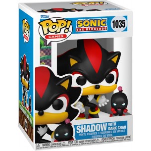 Funko Pop Games 1035 - Shadow with Dark Chao - Sonic the Hedgehog