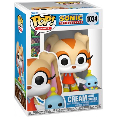 Funko Pop Games 1034 - Cream with Cheese - Sonic the Hedgehog