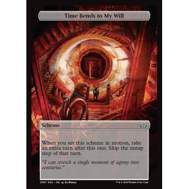 Time Bends to My Will