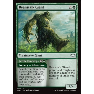 Beanstalk Giant // Fertile Footsteps