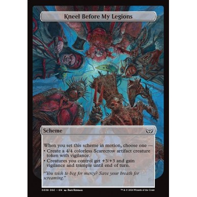 Kneel Before My Legions