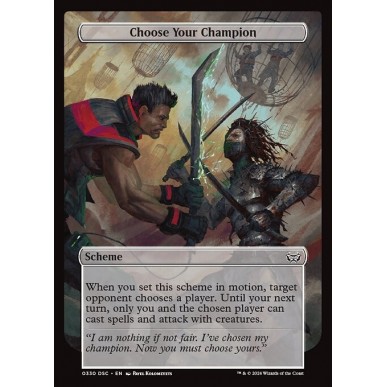 Choose Your Champion