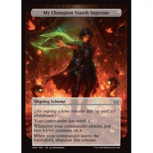 My Champion Stands Supreme