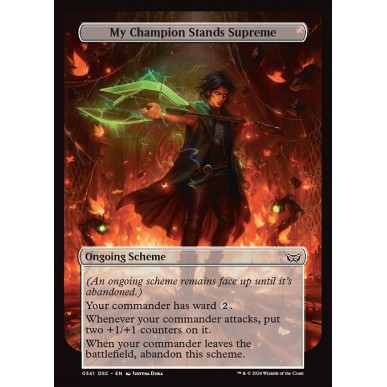 My Champion Stands Supreme