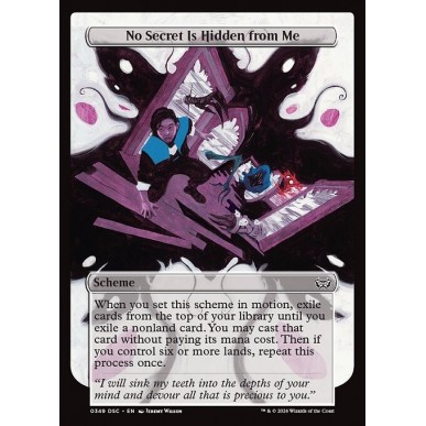 No Secret Is Hidden from Me