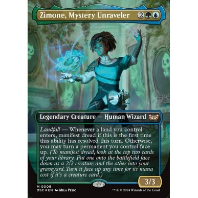 Zimone, Mystery Unraveler