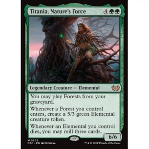 Titania, Potenza della Natura