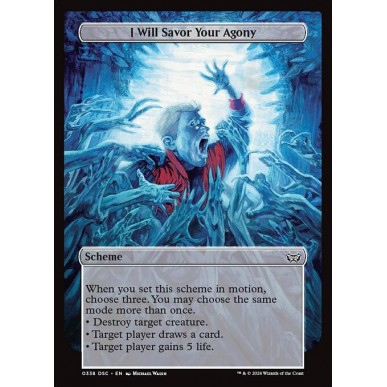 I Will Savor Your Agony