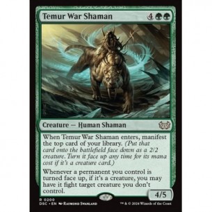 Sciamano di Guerra Temur