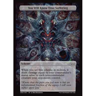 You Will Know True Suffering