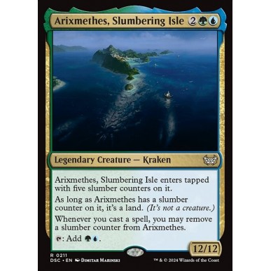 Arixmethes, Slumbering Isle