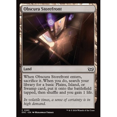 Obscura Storefront