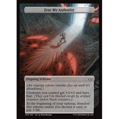 Fear My Authority