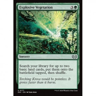 Explosive Vegetation