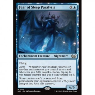 Fear of Sleep Paralysis
