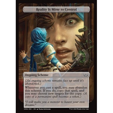 Reality Is Mine to Control