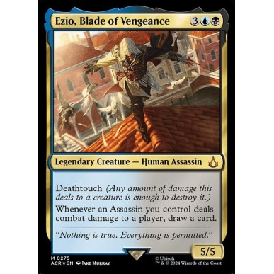 Ezio, Lama Vendicatrice