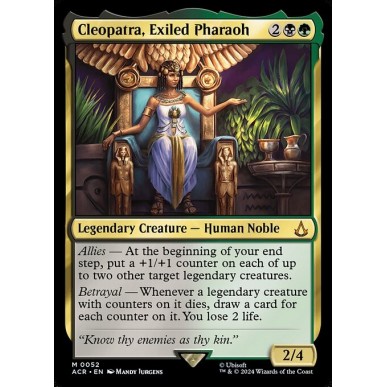 Cleopatra, Regina in Esilio