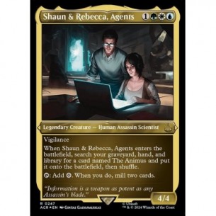 Shaun & Rebecca, Agents