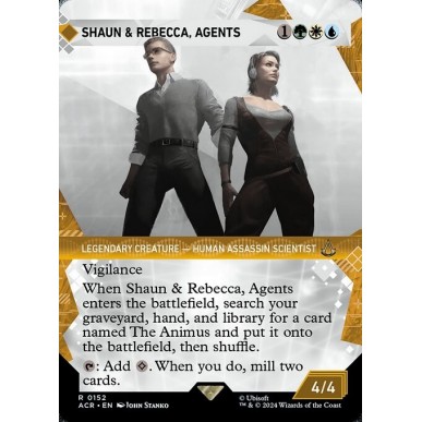 Shaun e Rebecca, Agenti
