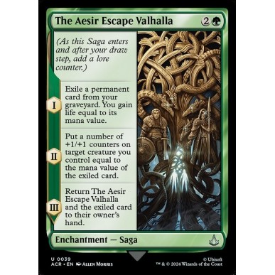Gli Aesir Fuggono dal Valhalla