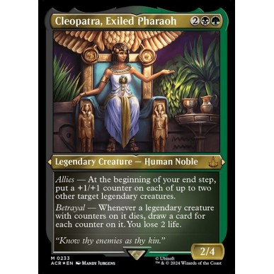 Cleopatra, Exiled Pharaoh