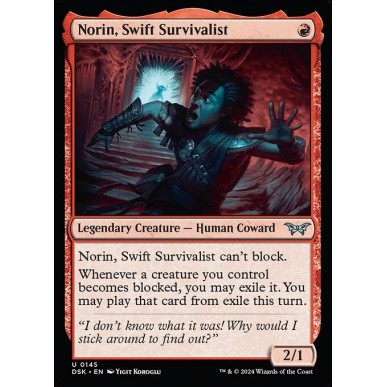 Norin, Survivalista Pronto