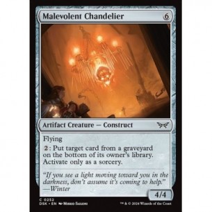 Lampadario Malevolo