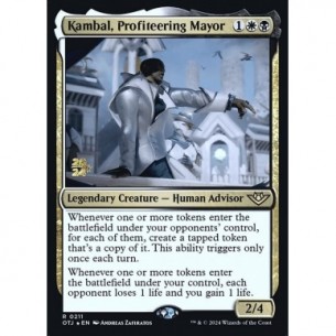 Kambal, Profiteering Mayor