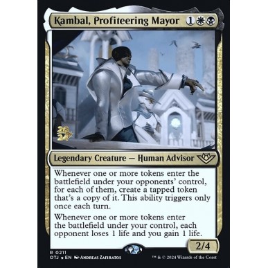 Kambal, Profiteering Mayor