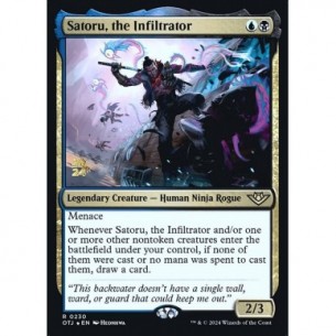 Satoru, the Infiltrator