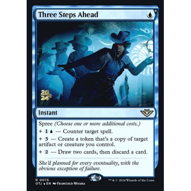 Three Steps Ahead