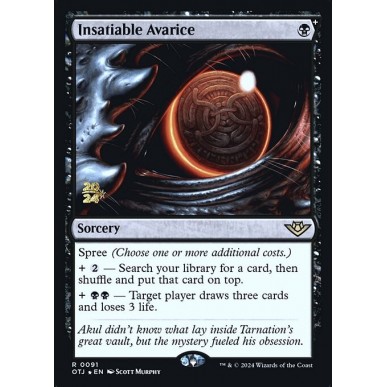 Insatiable Avarice