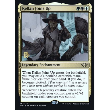 Kellan Joins Up