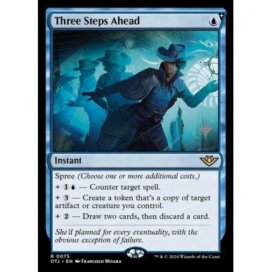 Three Steps Ahead