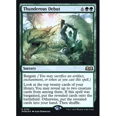 Thunderous Debut