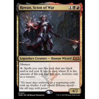 Rowan, Scion of War