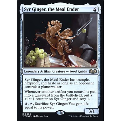 Syr Ginger, the Meal Ender