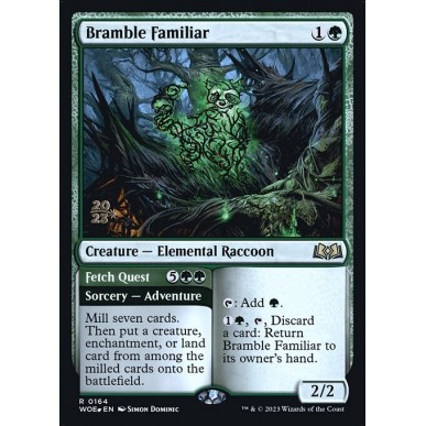 Bramble Familiar // Fetch Quest