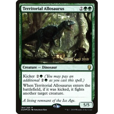 Territorial Allosaurus